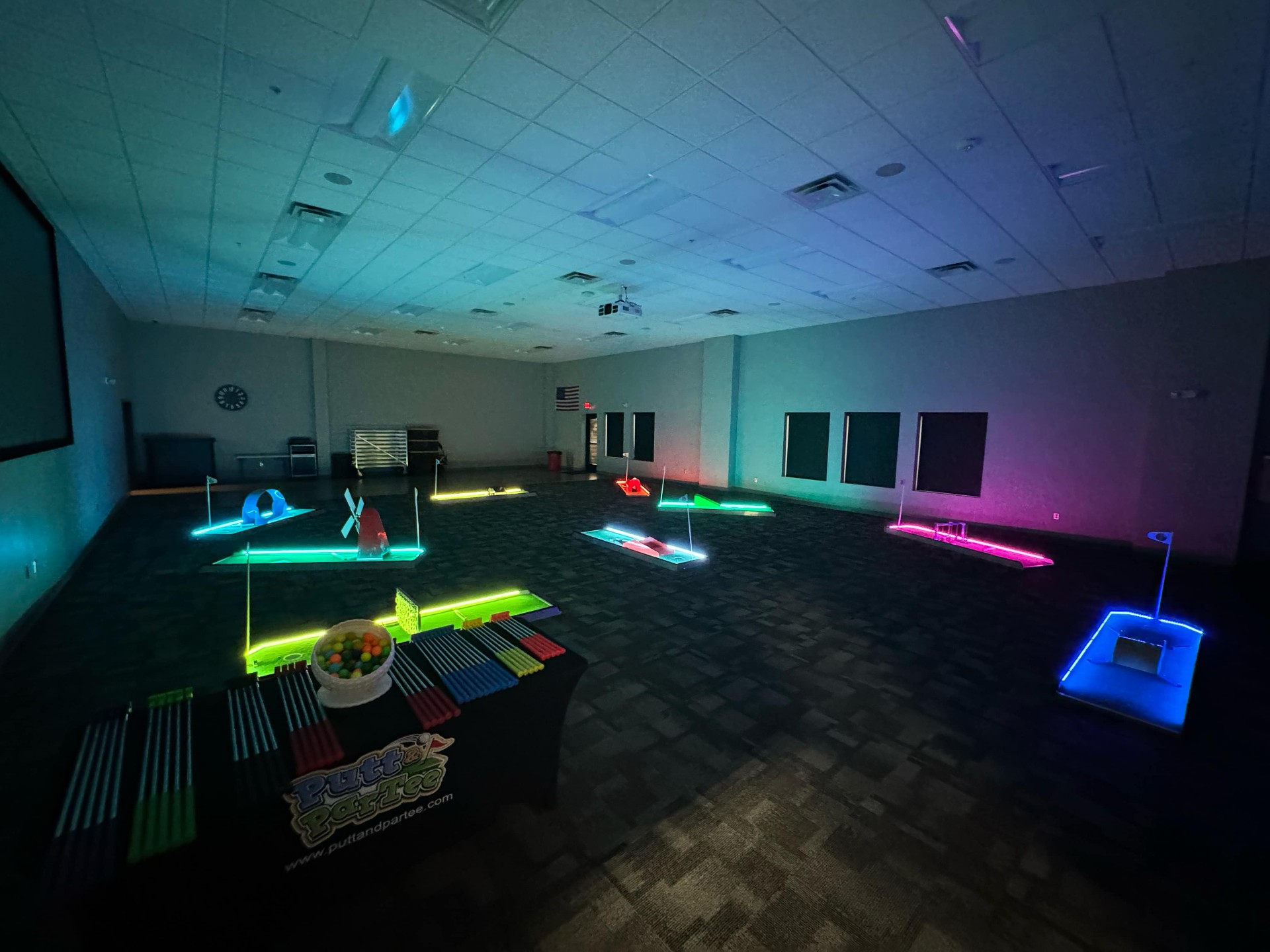 9 Holes LED Mini Golf